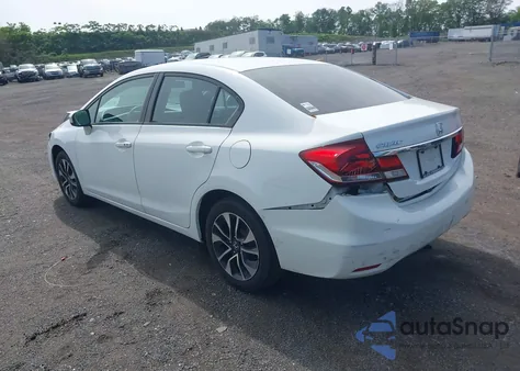 2015 Honda Civic Ex из США, поврежденный, VIN 19XFB2F87FE219065